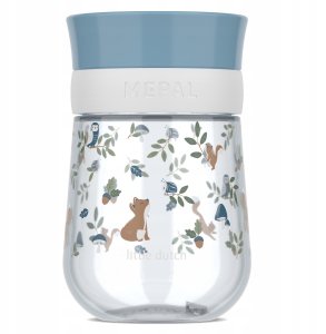 KUBEK DZIECIĘCY TRENINGOWY DO NAUKI PICIA MIO 300 ML FOREST FRIENDS 2