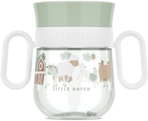 KUBEK DZIECIĘCY TRENINGOWY DO NAUKI PICIA MIO 200 ML LITTLE FARM 2