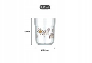 Mepal SZKLANKA DZIECIĘCA 250ML MIO SUNSHINE & RAINBOW 108022065406 4