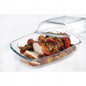NACZYNIE ŻAROODPORNE PROSTOKATNE GRILL DROP 5,2L 2