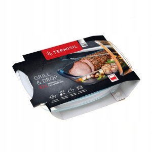 NACZYNIE ŻAROODPORNE PROSTOKATNE GRILL DROP 5,2L 3