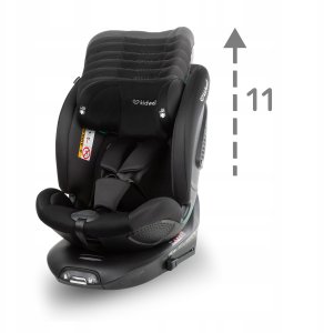 FOTELIK SAMOCHODOWY GOCAR od 40 do 135 cm BLACK GREY 5906601700699 5