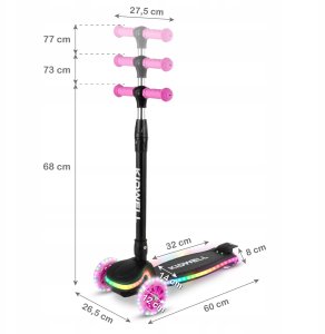 HULAJNOGA BALANSOWA LUMO PINK 5906601705571 9