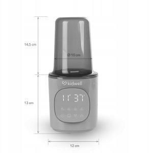 KIDWELL PODGRZEWACZ DO BUTELEK GALA GREY 5906601706462 6