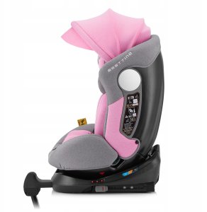 FOTELIK SAMOCHODOWY SESTTINO HEXAGON PINK PRO I-SIZE 0-36 KG 40-150 3