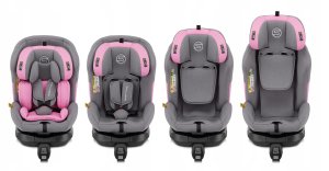 FOTELIK SAMOCHODOWY SESTTINO HEXAGON PINK PRO I-SIZE 0-36 KG 40-150 8