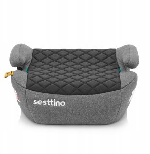 FOTELIK SAMOCHODOWY SESTTINO XBOOSTER GRAY-BLACK I-SIZE 125-150 cm 2
