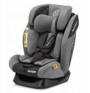 FOTELIK SAMOCHODOWY SESTTINO SECURE PRO GRAY 0-36 KG 40-150cm 5