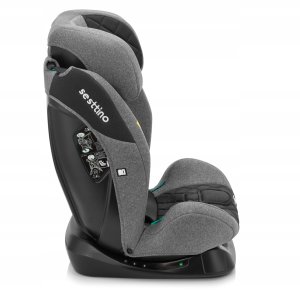 FOTELIK SAMOCHODOWY SESTTINO SECURE PRO GRAY 0-36 KG 40-150cm 6