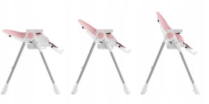 KRZESEŁKO DO KARMIENIA SESTTINO NUI PINK 11