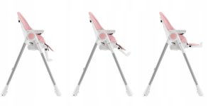 KRZESEŁKO DO KARMIENIA SESTTINO NUI PINK 10