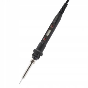 Mocna Lutownica Kolbowa 80W LCD Mata Groty Topnik 14