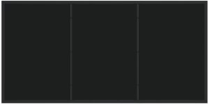 vidaXL Zestaw mebli ogrodowych  5 części z poduszkami Czarny Rattan Poly 8