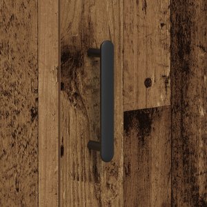 vidaXL Komoda Stary Dąb 90x34x80 cm 10