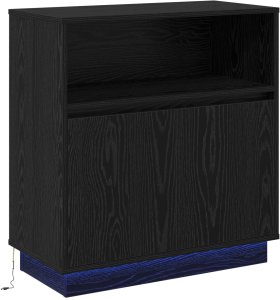 vidaXL Bufety & Szafki boczne Czarny dąb Średni 2