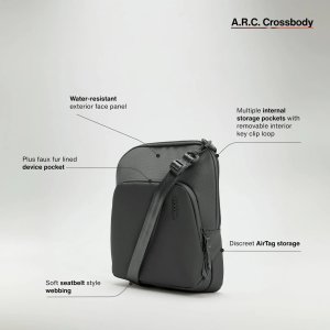 A.R.C. Crossbody Bag - Black 3