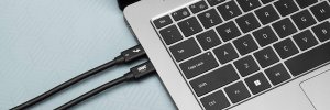 Kabel USB OWC Thunderbolt - USB-C 0.3 m Czarny (OWCCBLTB5C0.3M) 4
