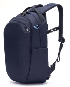 Plecak turystyczny antykradzieżowy na laptopa Pacsafe V 26 l - granatowy 3