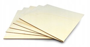 Sklejka topolowa - 3mm - 300x300mm - 5szt.} 2