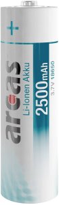 Rechargeable battery Li-ion 18650 3.7V B1 2500 mAh, ARCAS, 1 pc. 2
