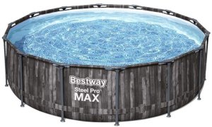 Frame pool BESTWAY Steel Pro Max, gray, 13030 l, 427 x 107 cm, 2