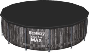 Frame pool BESTWAY Steel Pro Max, gray, 13030 l, 427 x 107 cm, 3