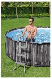 Frame pool BESTWAY Steel Pro Max, gray, 13030 l, 427 x 107 cm, 5