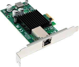 Karta sieciowa InLine ® Gigabit karta sieciowa, 1x RJ45 1 Gb/s, PCIe x1, PoE+ 3