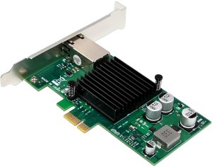 Karta sieciowa InLine ® Gigabit karta sieciowa, 1x RJ45 1 Gb/s, PCIe x1, PoE+ 4