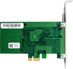 Karta sieciowa InLine ® Gigabit karta sieciowa, 1x RJ45 1 Gb/s, PCIe x1, PoE+ 7