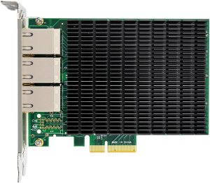 Karta sieciowa InLine ® 6-krotny Gigabit karta sieciowa 6x RJ45 1 Gb/s PCIe x4 4