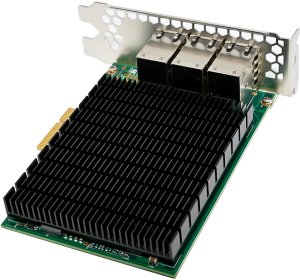 Karta sieciowa InLine ® 6-krotny Gigabit karta sieciowa 6x RJ45 1 Gb/s PCIe x4 6