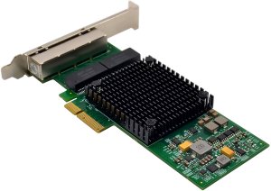 Karta sieciowa InLine ® Quad Gigabit karta sieciowa 4x RJ45 1 Gb/s PCIe x4 4
