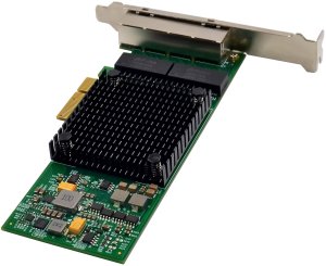 Karta sieciowa InLine ® Quad Gigabit karta sieciowa 4x RJ45 1 Gb/s PCIe x4 5