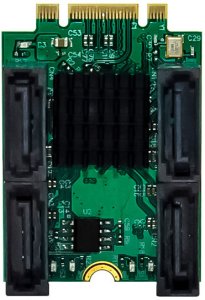 Kontroler Vantec InLine® Karta interfejsowa M.2 Key B+M do 4x złącza SATA RAID HyperDuo 3