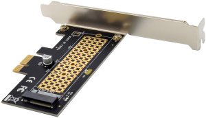 InLine® PCI Express Karte zu 1x intern NVMe M.2 Key M, PCIe x1 4