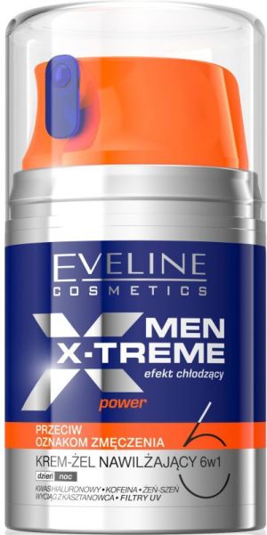 Eveline Men X-Treme Krem-żel przeciw oznakom zmęczenia 50ml 1