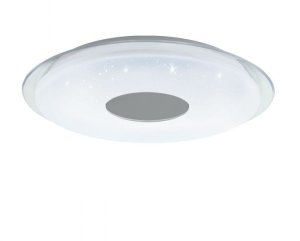 Ceiling LED lamp EGLO LANCIANO-C, RGB/CCT, 38 W, 2700-6500 K, 5000 lm, o56 cm, with remote control/APP 1