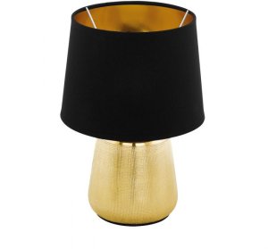 Table lamp EGLO MANALBA, 1 x E14, max 40 W, black/grey, O20cm, h30cm 1