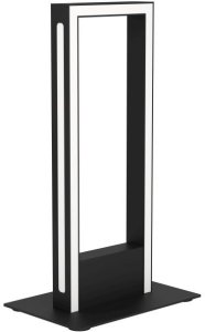 LED table lamp EGLO Savilans, 16W, 2700-6500K, 1800lm, black, 16x3.5x42.5cm 1