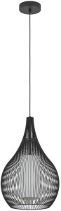 Pendant lamp EGLO Razoni, 1 x E27, 40W, black, o32.5 x h110 cm 1