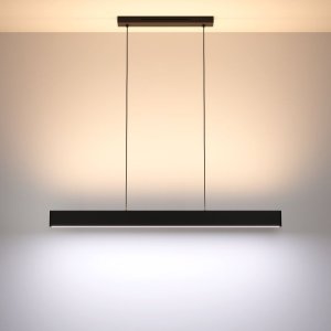 Ceiling LED lamp EGLO Andreas, 2x19W, RGB, 4320lm, black, 117 x 7 x 110 cm 3