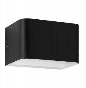 LED wall lamp EGLO SANIA 4, 6 W, 670 lm, 3000 K, black, 13 x 8 x 9 cm 1