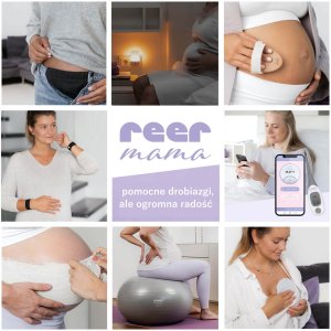 Pas ciążowy macierzyński podtrzymujący brzuch odciążający anatomiczny REER 9