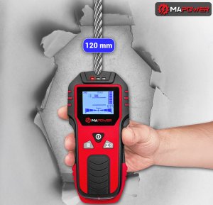 WYKRYWACZ DREWNA METALU PRZEWODÓW KABLI RUR W ŚCIANIE DETEKTOR MAPOWER 4