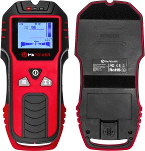 WYKRYWACZ DREWNA METALU PRZEWODÓW KABLI RUR W ŚCIANIE DETEKTOR MAPOWER 10