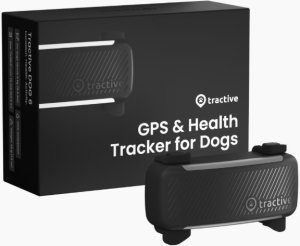 Tractive DOG 6 – GPS Dog Tracker & Health Monitor, Black 1