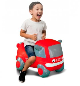 Jamara Jumping Car Bouncer Fire Truck 1