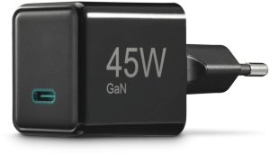 Hama 00201987 ładowarka do urządzeń przenośnych Laptop, Smartfon, Tablet Czarny Prąd przemienny Szybkie ładowanie Wewnętrzna 14