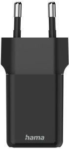 Hama 00201987 ładowarka do urządzeń przenośnych Laptop, Smartfon, Tablet Czarny Prąd przemienny Szybkie ładowanie Wewnętrzna 4